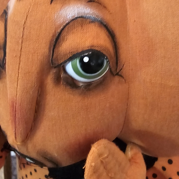 Paxtyn Pumpkin Gathered Traditions Joe Spencer Halloween Art Doll - Picture 4 of 6